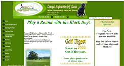 Desktop Screenshot of donegalhighlandsgolf.com